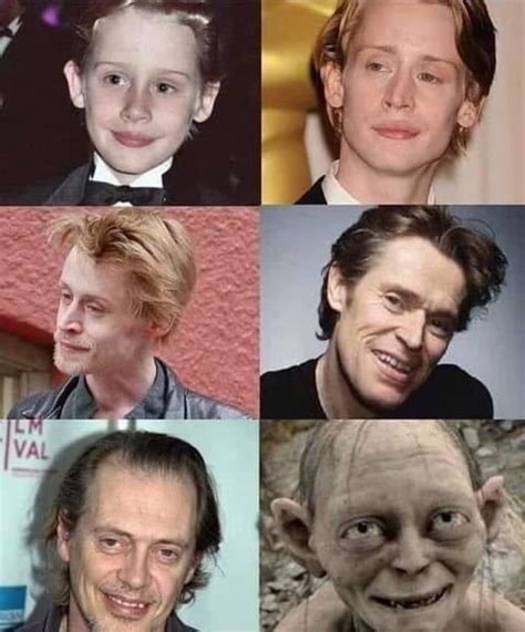 The transformation of Smeagol into Gollum - 9GAG