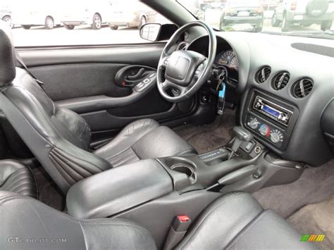 Ebony Black Interior 2002 Pontiac Firebird Trans Am Coupe Photo ...