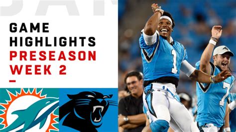 Highlights: Panthers vs. Dolphins