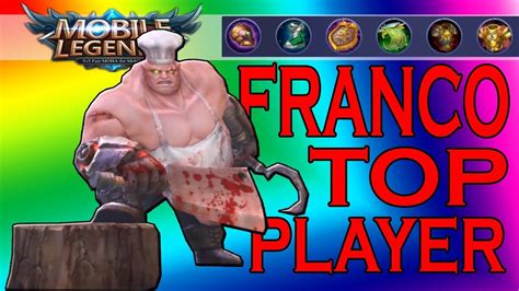 BUILD TERBAIK FRANCO 2017 + FRANCO GAMEPLAY - Mobile Legends Indonesia ...