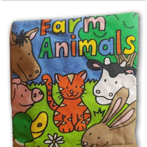 cloth book: farm animals – Toy Chest Pakistan