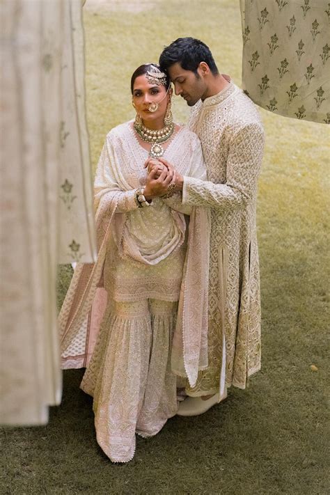 Richa Chadha makes an ethereal bride in her wedding photos to Ali Fazal ...