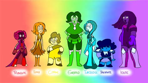 ADOPTS: Rainbow Gems (7/7 OPEN) by DarkPrincess116 on DeviantArt