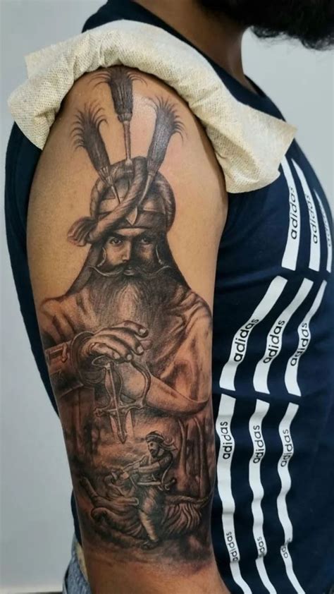 Tattoo of Hari Singh Nalwa"Warrior, General, and Hero of the Sikh Empire. Known for his ...