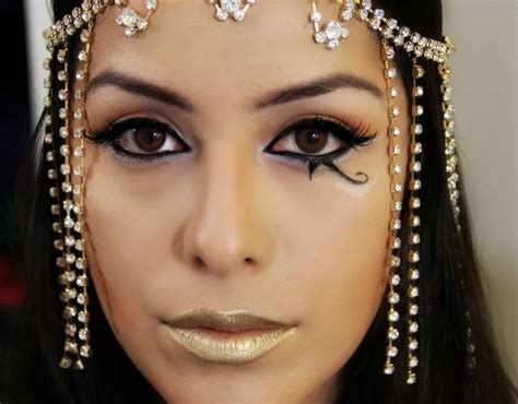 Wie Cleopatra schminken: Ideen, um das Ägypterin Kostüm zu ergänzen | Ägyptisches makeup ...