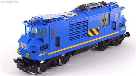 Custom LEGO dual-cab diesel-electric locomotive