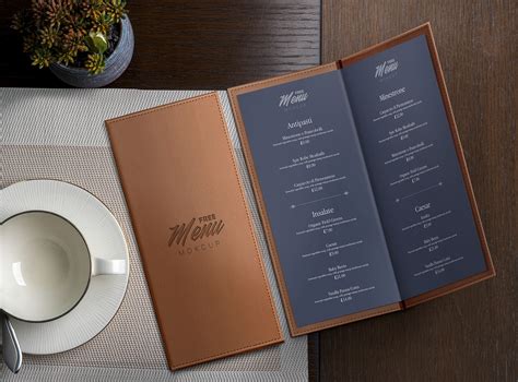 Free Restaurant Menu Mockup | Behance