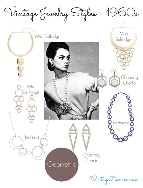 1960s Jewelry Styles and Trends to Wear