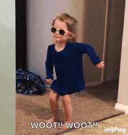 Dancing Girl Woot Woot GIF | GIFDB.com