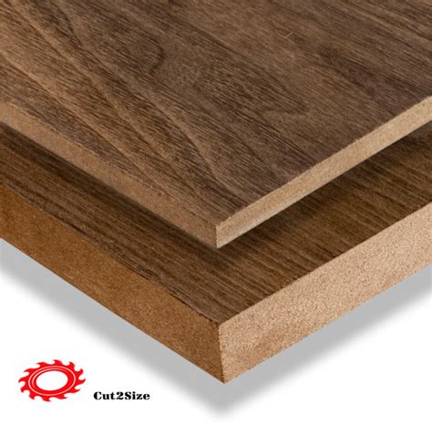 Walnut Veneered Natural MDF Board Cut 2 Size - MDF Boards Cut to Size Fast Delivery ,MDF Cut in ...