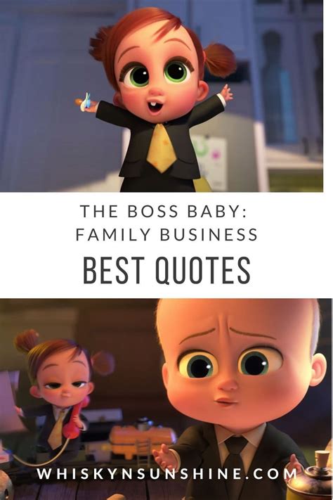 Best Quotes from The Boss Baby: Family Business » Whisky + Sunshine