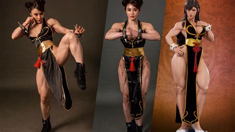 Competitive bodybuilder brings Chun-Li to life with stunning cosplay ...