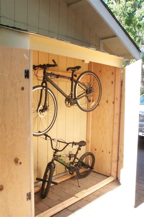 Só se for parede norte (garagem)? Bicycle Storage Shed, Outdoor Bike ...