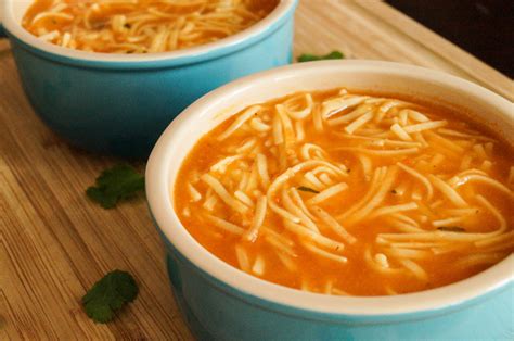 Sopa de Fideo (Mexican Noodle Soup)