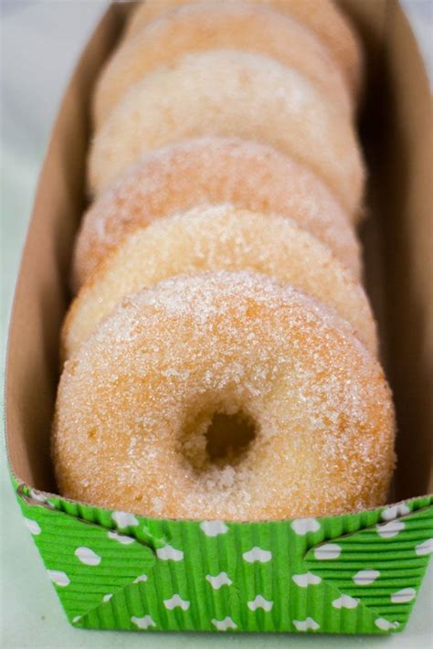 Homemade Baked Sugar Donuts | Recipe | Homemade donuts recipe, Sugar ...
