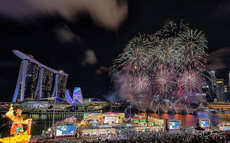 River Hongbao 2019 @ Marina Bay - The annual River Hongbao 2019, held at Marina Bay, Singapo ...