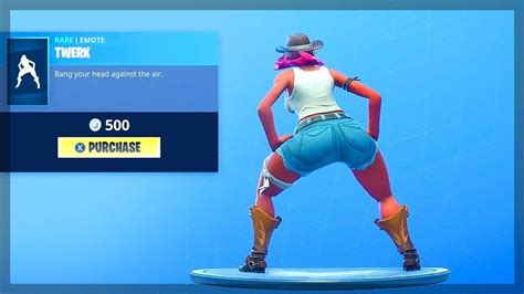 *NEW* FORTNITE TWERK EMOTE! - YouTube