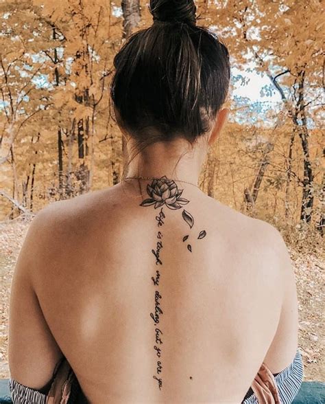 Flower spine tattoos - ssstorm