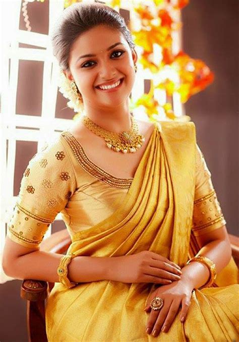 Keerthy Suresh Saree