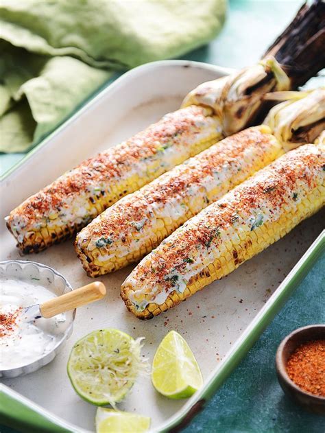 Elote Asado Mexicano is the perfect summer treat! You can't beat the ...