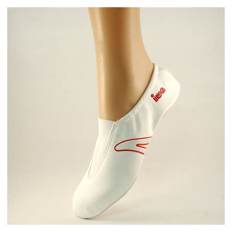 IWA GYMNASTICS SHOES / White Red - Gymway