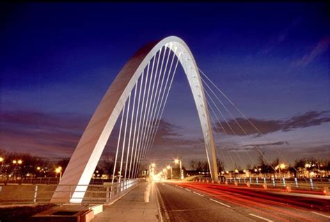 Hulme Arch Bridge England. The reference for the design of the bridge ...