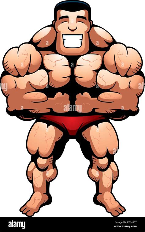 Cartoon Bodybuilder High Resolution Stock Photography and Images - Alamy