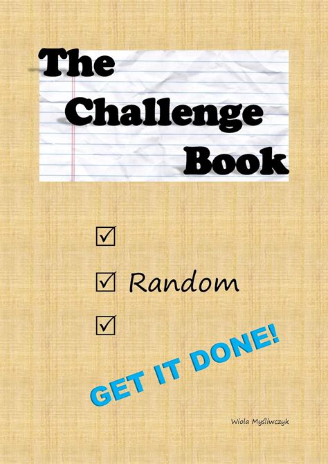 The Challenge Book: The Challenge Book: Random