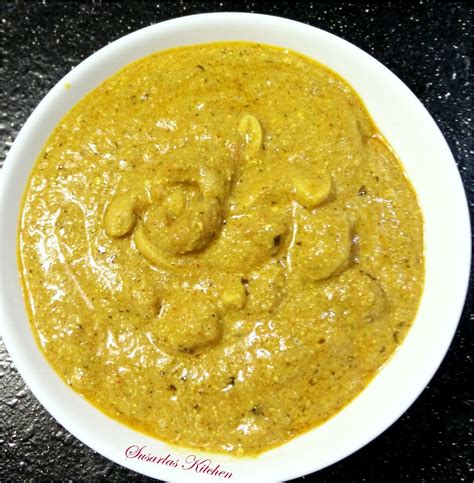 Tastes From my Kitchen: Cashew Nut Curry