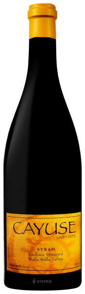 Cayuse Vineyards Cailloux Vineyard Syrah | Vivino US