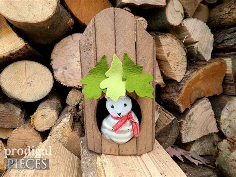 Handmade Squirrel & Treehouse - Prodigal Pieces