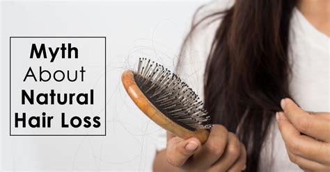 Myth about Natural Hair Loss | Cosmed Clinic Blog