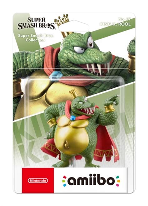 Buy Nintendo Amiibo - King K. Rool from Games Accessories at | Sanity