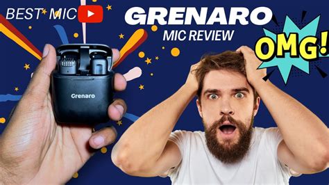 Grenaro J11 Wireless Microphone unboxing and review || Best mic for ...