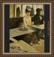Edgar Degas Absinthe painting anysize 50% off - Absinthe painting for sale