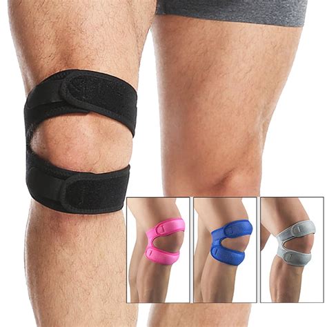 KYAIGUO 1PCS Sport Knee Braces for Knee Pain, Patella Knee Support Strap, Adjustable Patellar ...