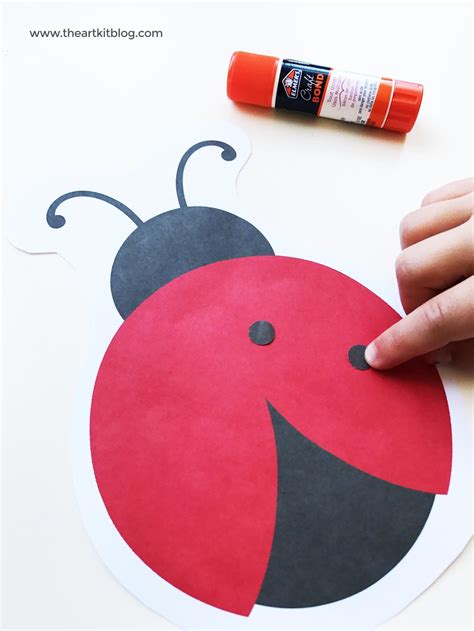 Ladybug Craft For Toddlers