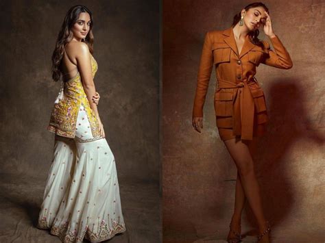 From elegant sarees to a chic pantsuit , check out Kiara Advani's ...