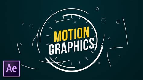 4 Great Motion Graphics Techniques in After Effects - YouTube
