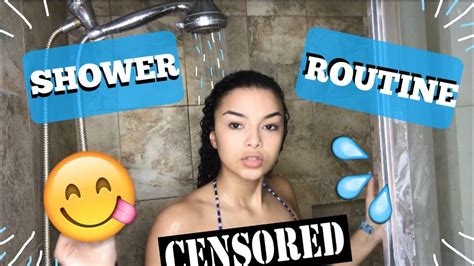 MY SHOWER ROUTINE 2018 !! - YouTube