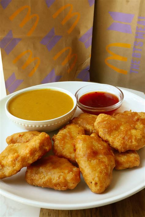 » McDonald’s Chicken Nuggets and Cajun Sauce – BTS Meal