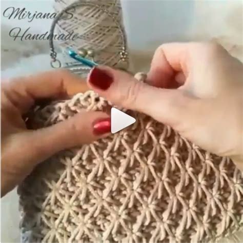 How to knit Jasmine Stitch video tutorial