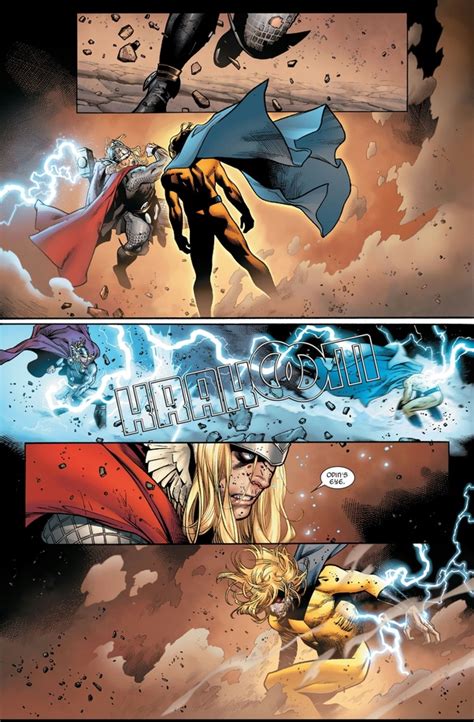 Battles Of The Week: Thor vs Void Sentry - Database Comics