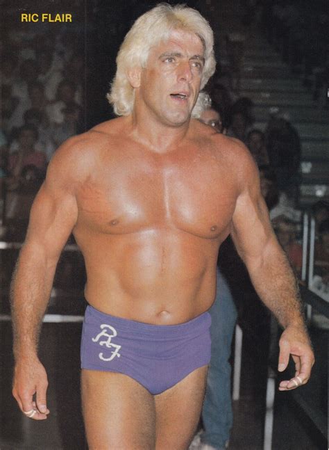 Ric Flair Steve Williams 8x11 Pro Wrestling Magazine Page Photo NWA AWA ...