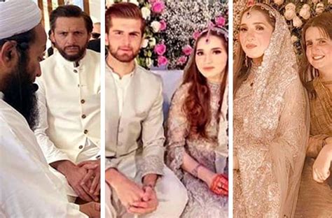 Shaheen Shah Afridi wife Ansha Afridi's haq mehr details - Showbiz Pakistan