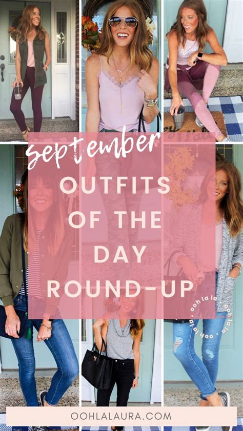 September Outfits of the Day - Ooh La Laura | September outfits, September outfit, Outfits