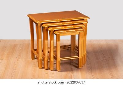 Wooden Coffee Table White Background Stock Photo 2022937037 | Shutterstock
