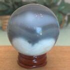Banded Grey Agate Polished Sphere Crystal Ball Chakra Healing Meditation Orb 2" | eBay