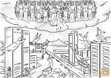 6602 예수님의 재림 요한계시록 1장 18절  유니게 sketch template