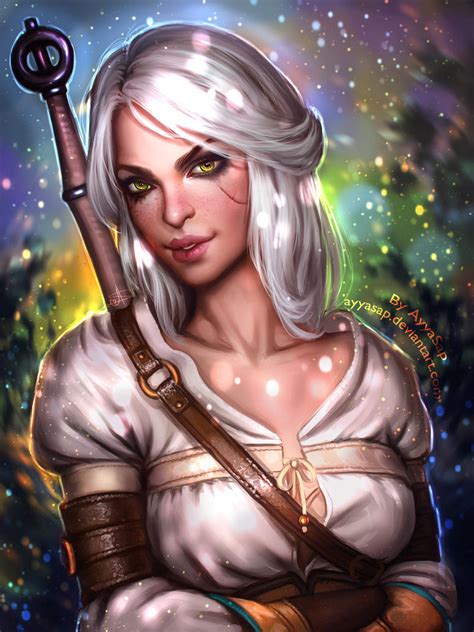 Ciri (Witcher 3) Commission by AyyaSAP on DeviantArt